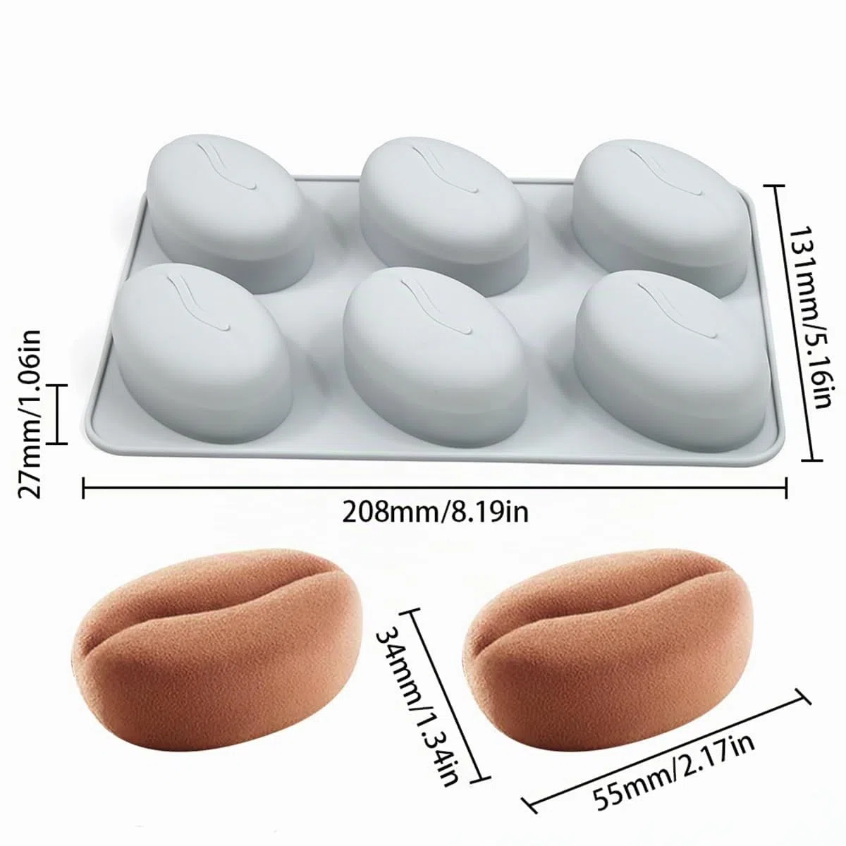 Stampi in silicone mostsom per cottura antiaderente per caramelle, cioccolato, biscotti, mini saponi, budini, gelatine, muffin, snack per cani, ideali per cupcake, cubetti di ghiaccio e stampi per