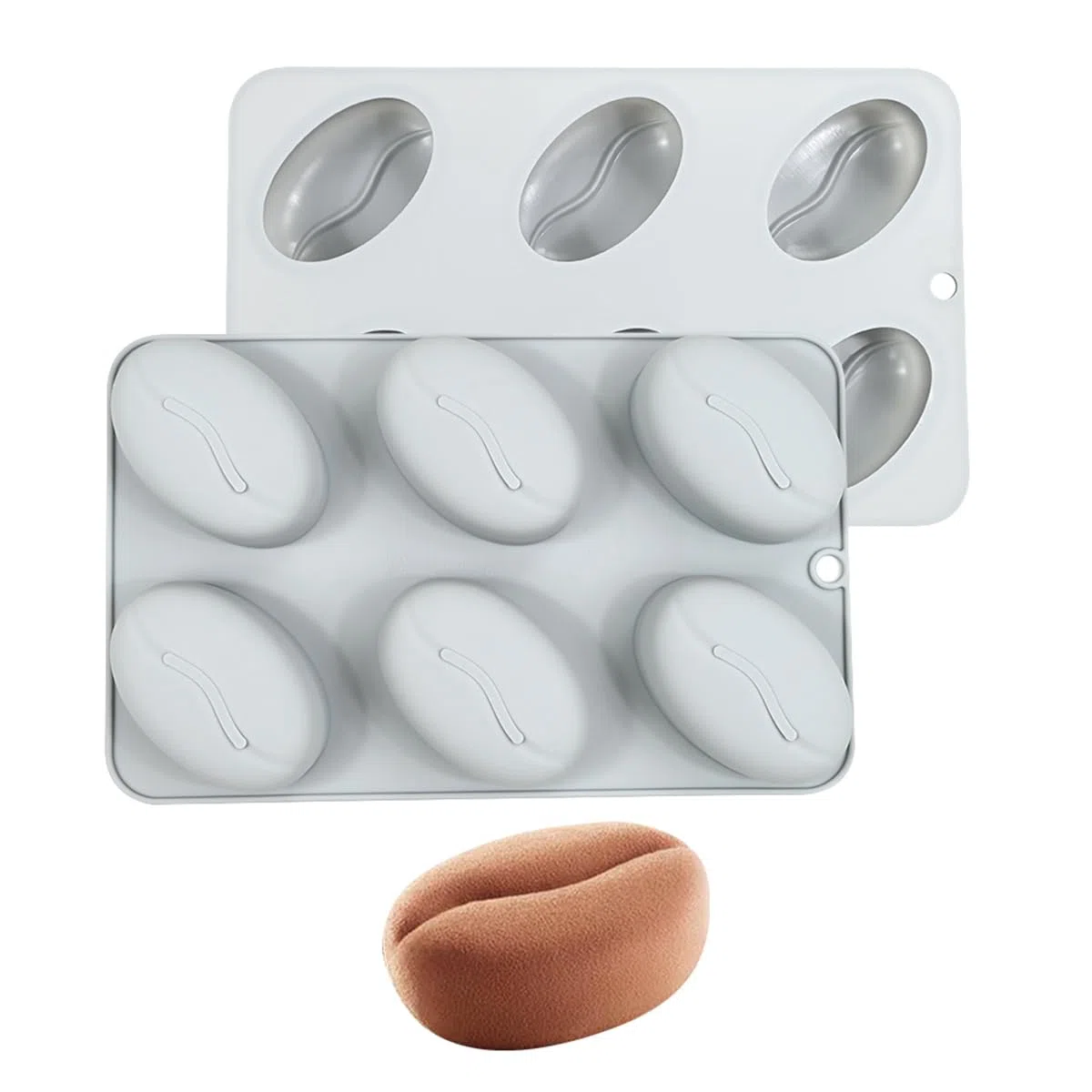 Stampi in silicone mostsom per cottura antiaderente per caramelle, cioccolato, biscotti, mini saponi, budini, gelatine, muffin, snack per cani, ideali per cupcake, cubetti di ghiaccio e stampi per