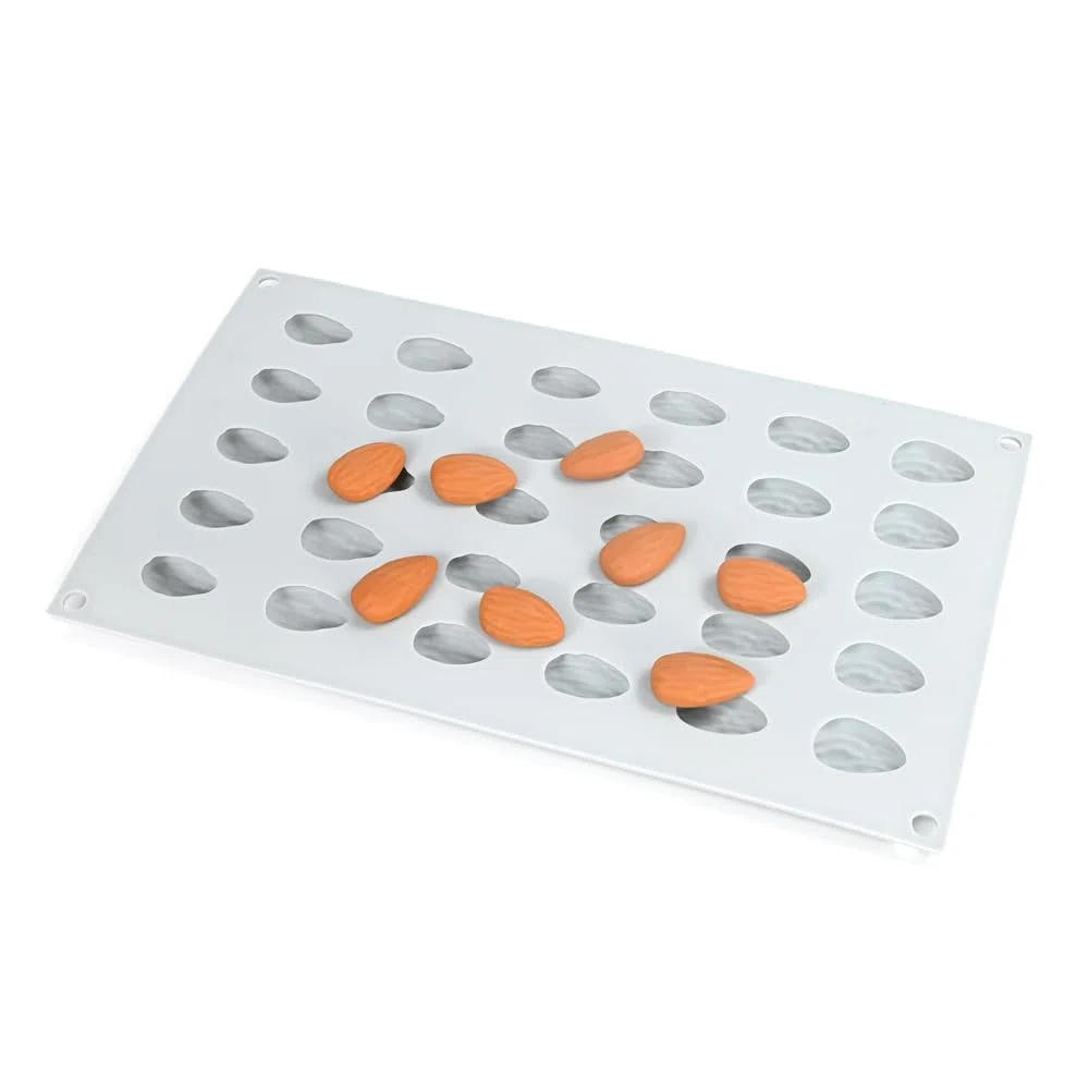 Silicone stampi per Mousse torta, 3D silicone forno stampo per dolci francesi dolci gelato torta decorazione stampo, forma di mandorla